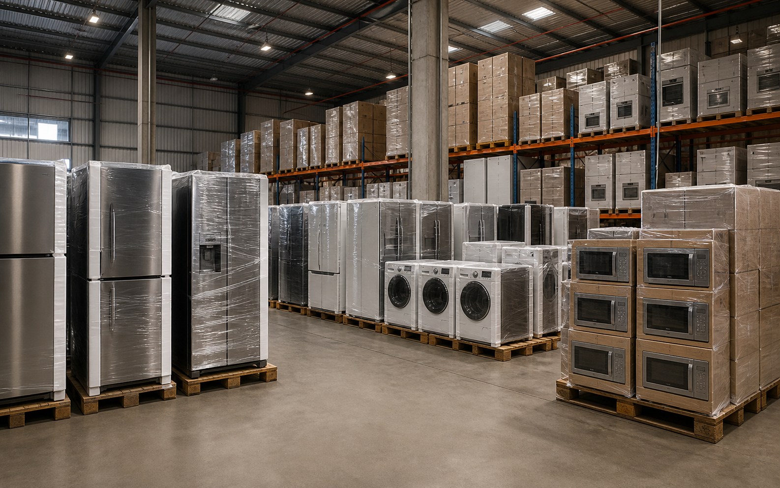 Home appliance range presented for specification-led distribution enquiries