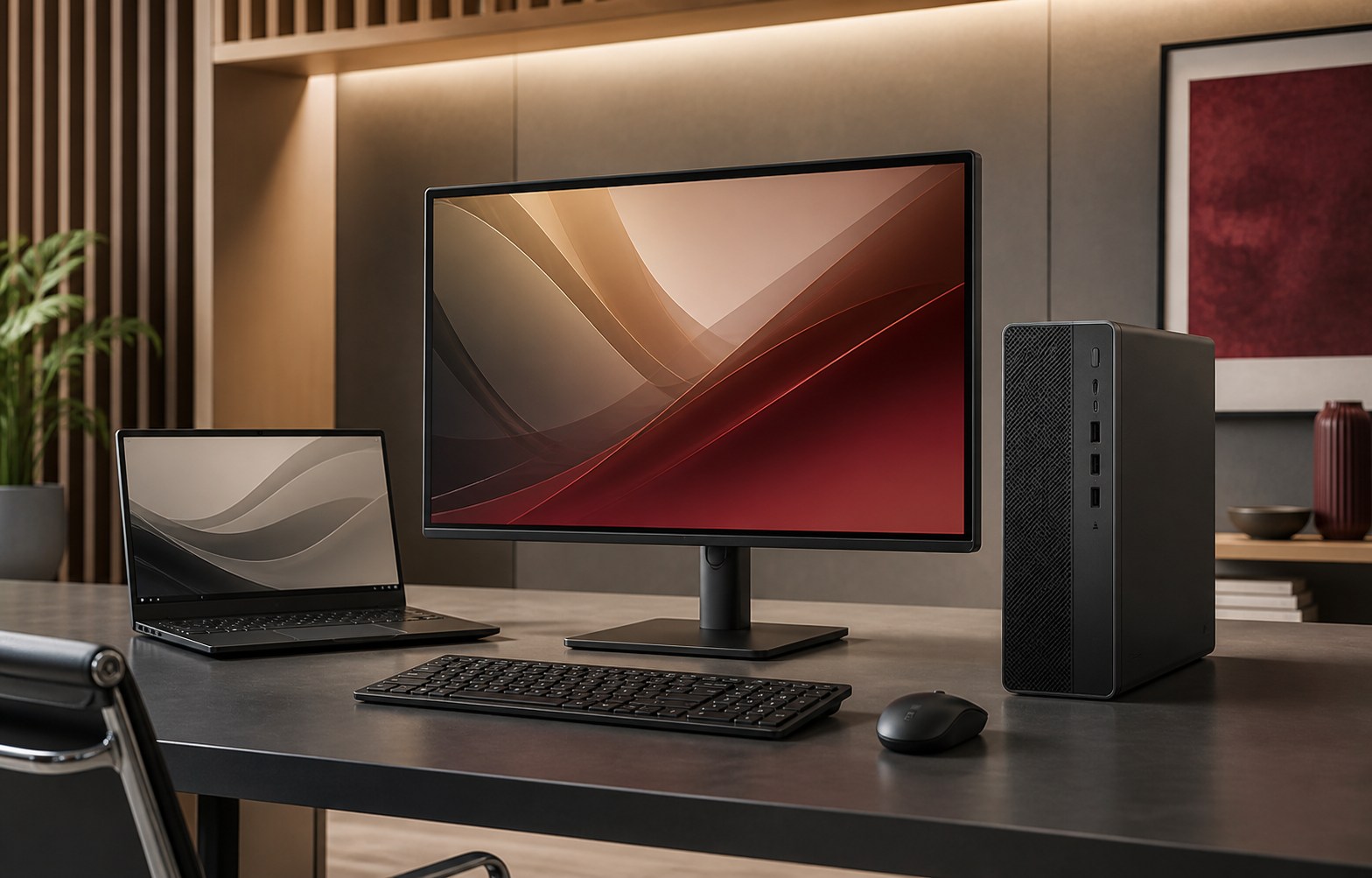 Commercial laptop and workstation equipment for professional users